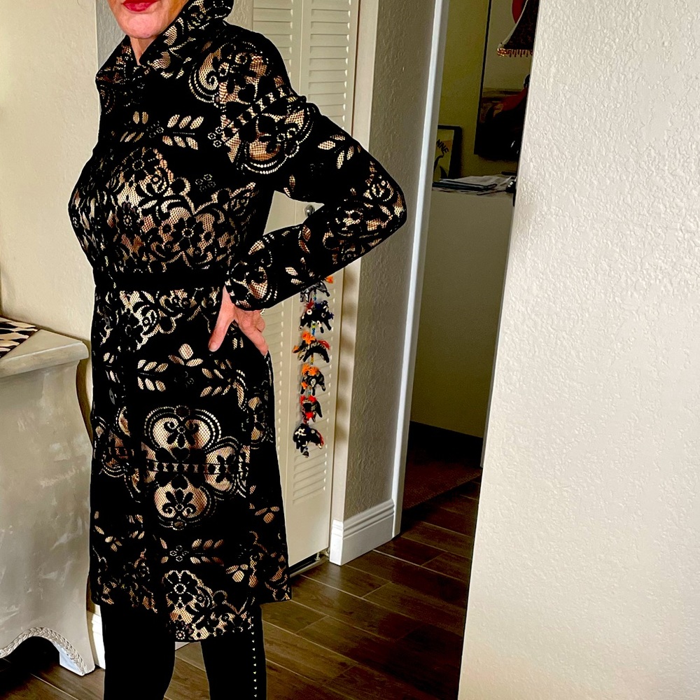 Anthropology dress coat
